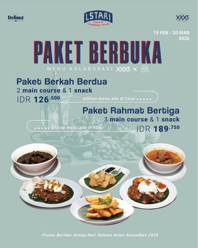Paket Ramadan 2026 di LSTARI Food & Common House.