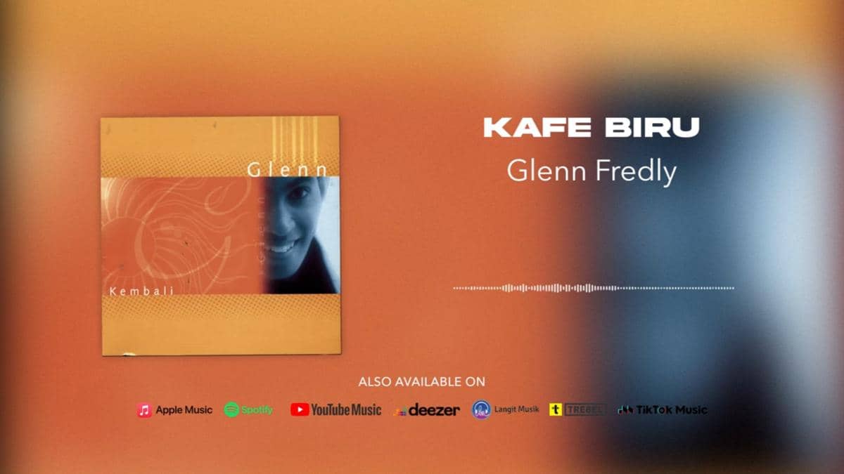 cover lagu "Kafe Biru"