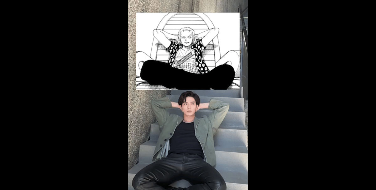 Mackenyu Zoro. (Dok. Netflix, Shueisha/One Piece)