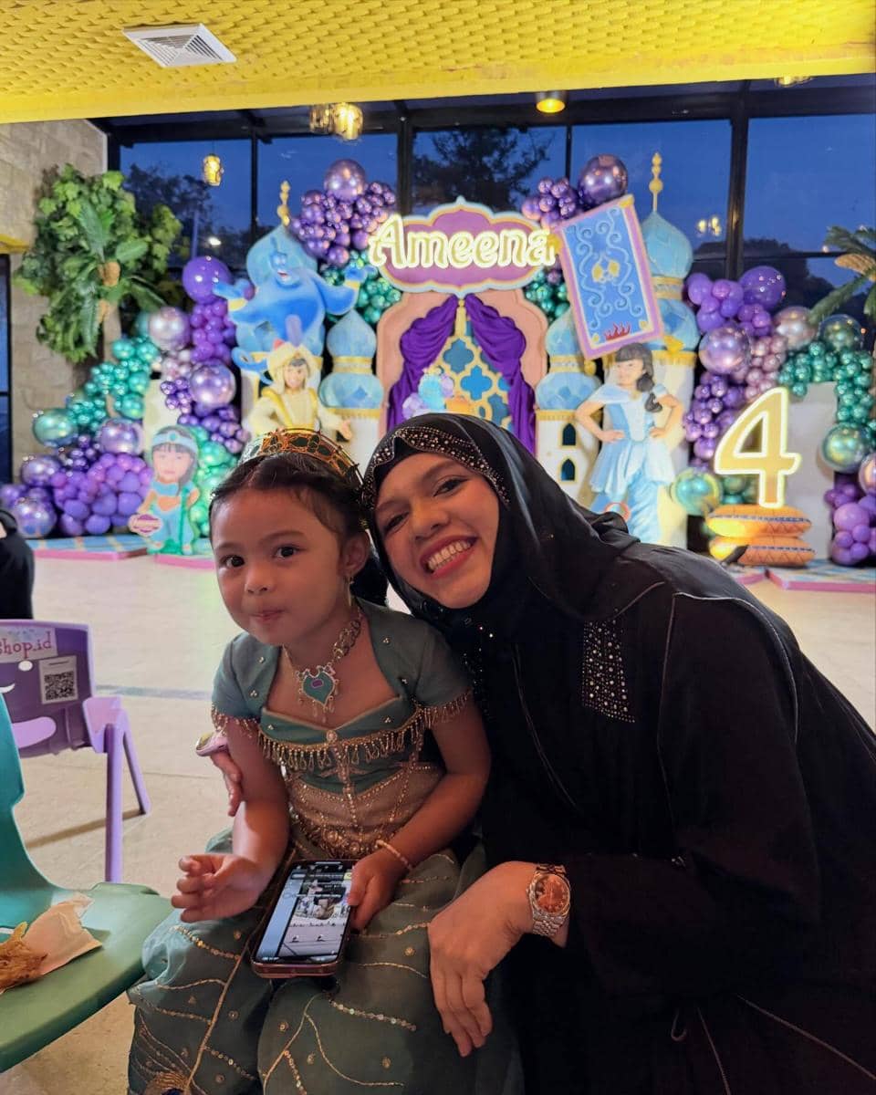 ulang tahun Ameena, anak Aurel Hermansyah dan Atta Halilintar
