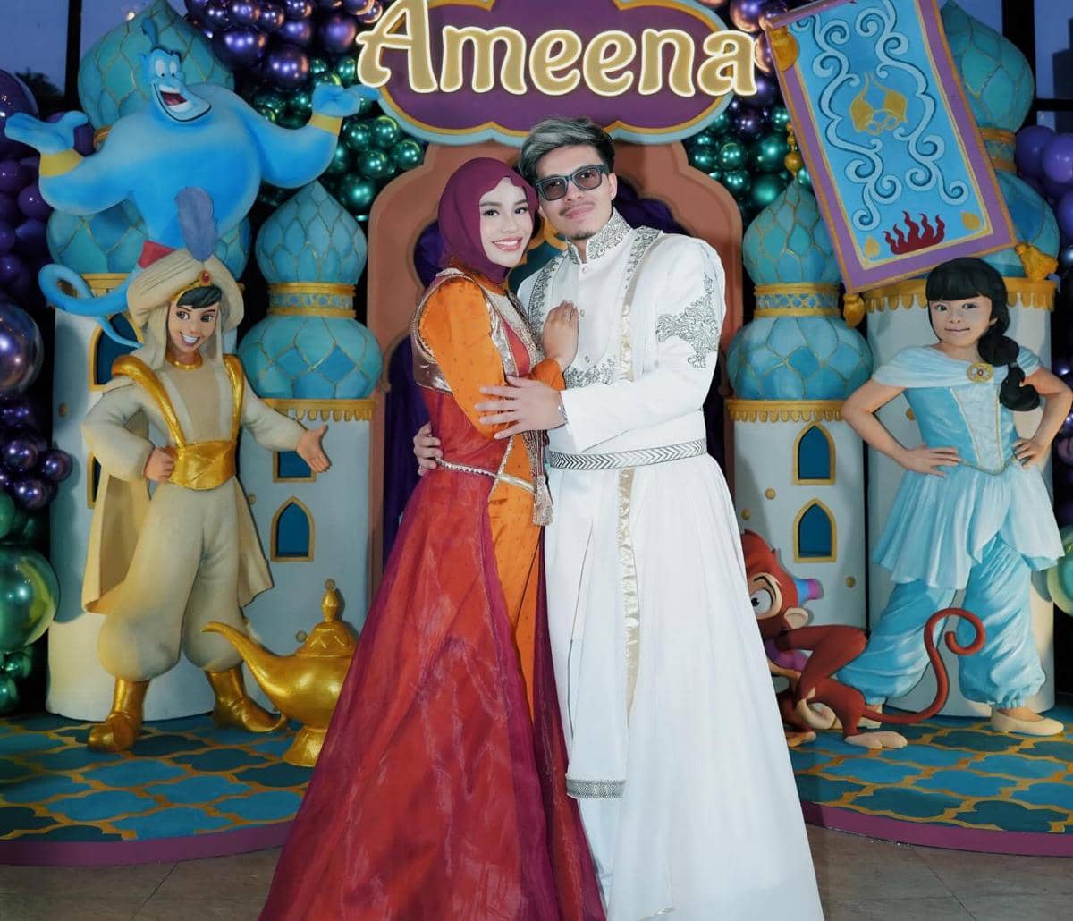 ulang tahun Ameena, anak Aurel Hermansyah dan Atta Halilintar