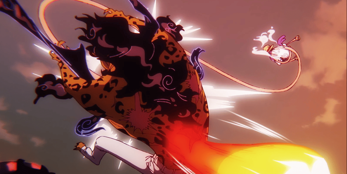 Gomu Gomu no Dawn Rocket. (Dok. Shueisha, Eiichiro Oda, Toei Animation/One Piece)