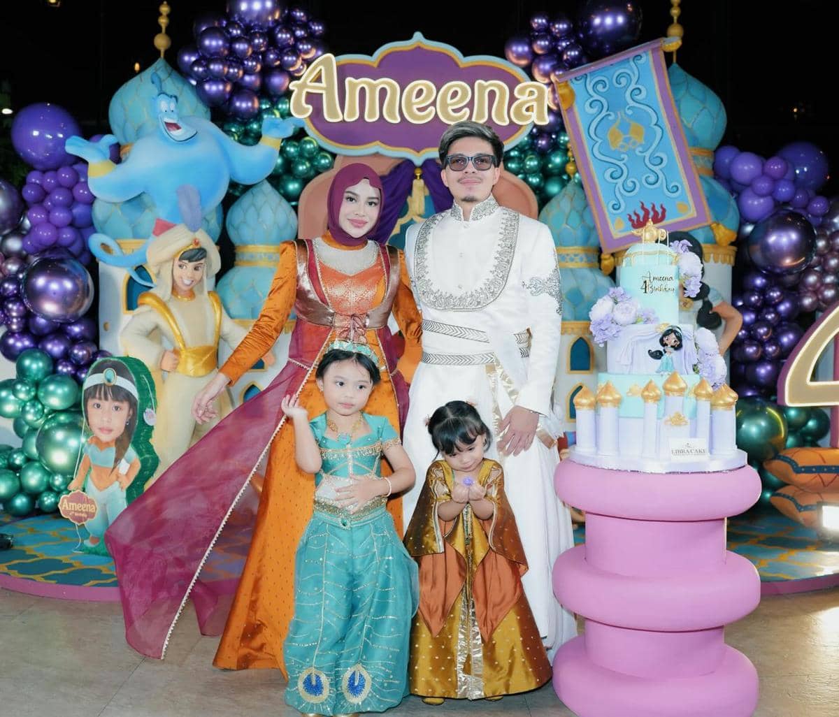 ulang tahun Ameena, anak Aurel Hermansyah dan Atta Halilintar