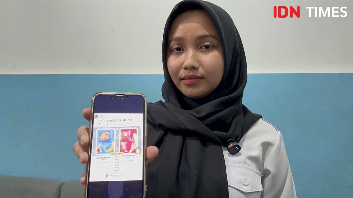 Kepala SPPG Gagaksipat 2 Ngemplak, Yuwida Salma Lova. (IDN Times/Larasati Rey)