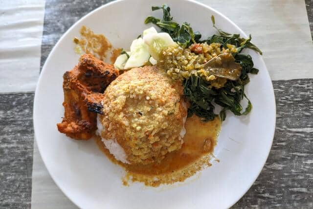 Potret nasi Padang