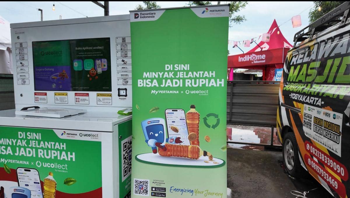 Layanan penukaran minyak jelantah menjadi rupiah dari Pertamina. (Dok. Istimewa)
