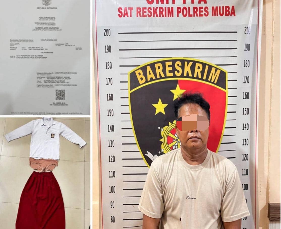 Iming-Iming Uang Jajan, Pria di Muba Perkosa Keponakan Sejak SD