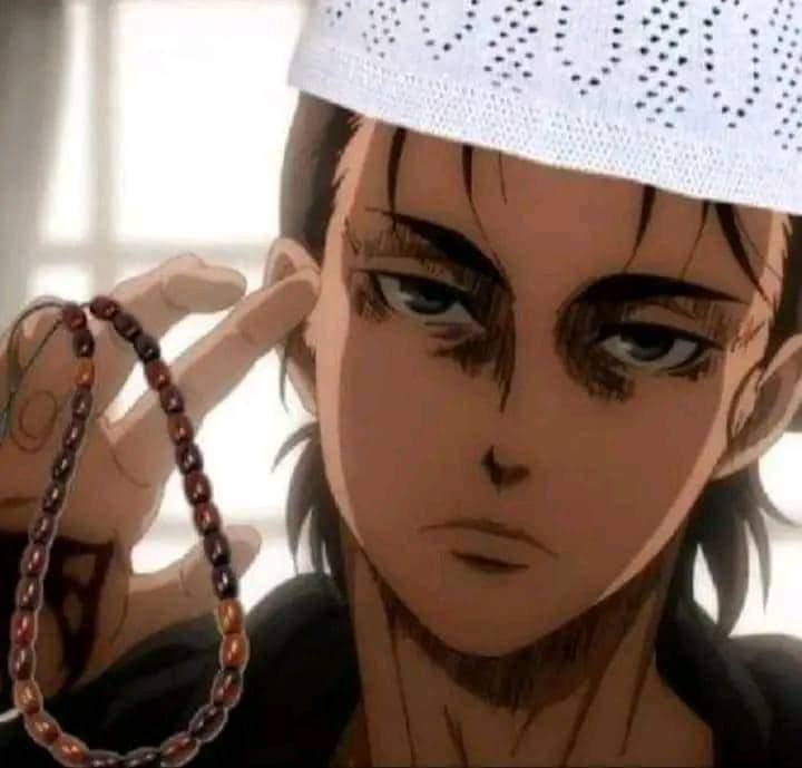 meme anime tentang Ramadan