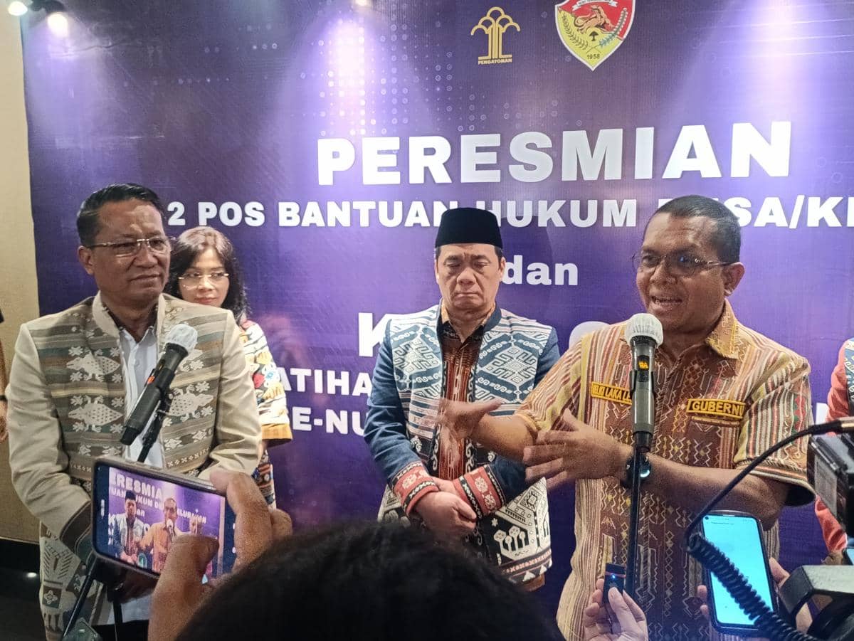 NTT Resmi Punya 3 Ribu Pos Bantuan Hukum di Kelurahan dan Desa