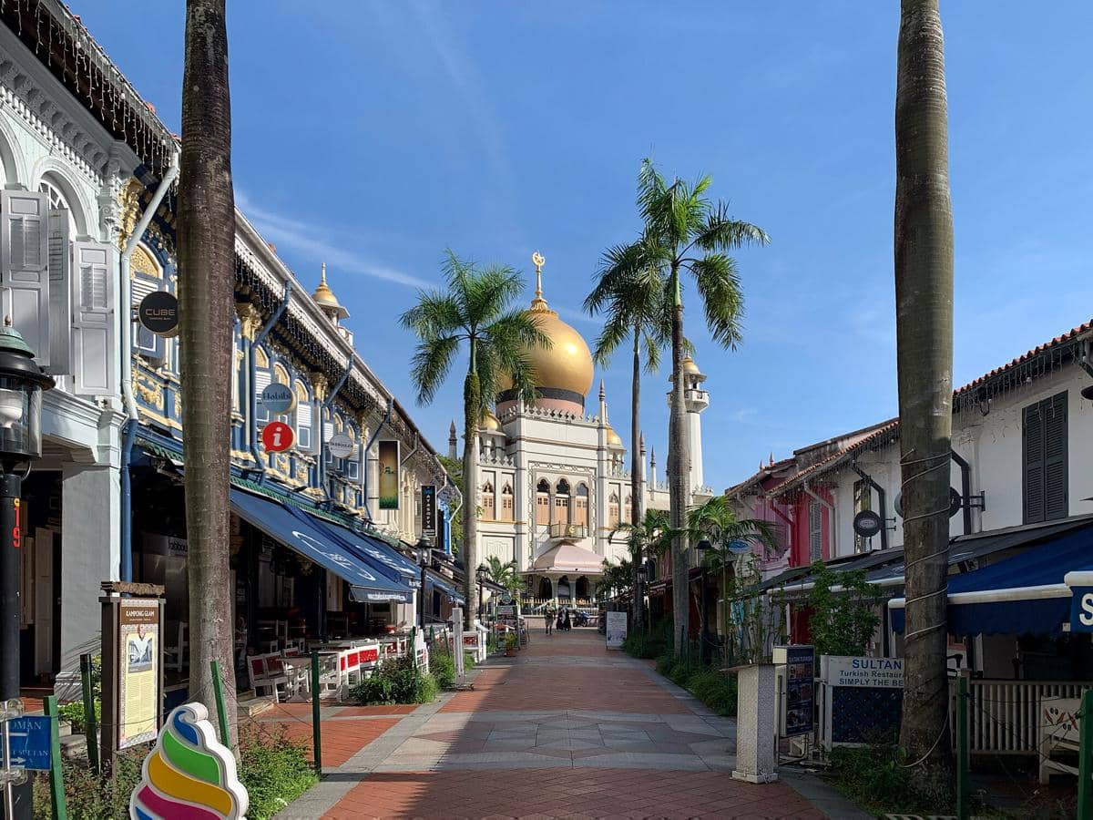 potret Sultan Mosque