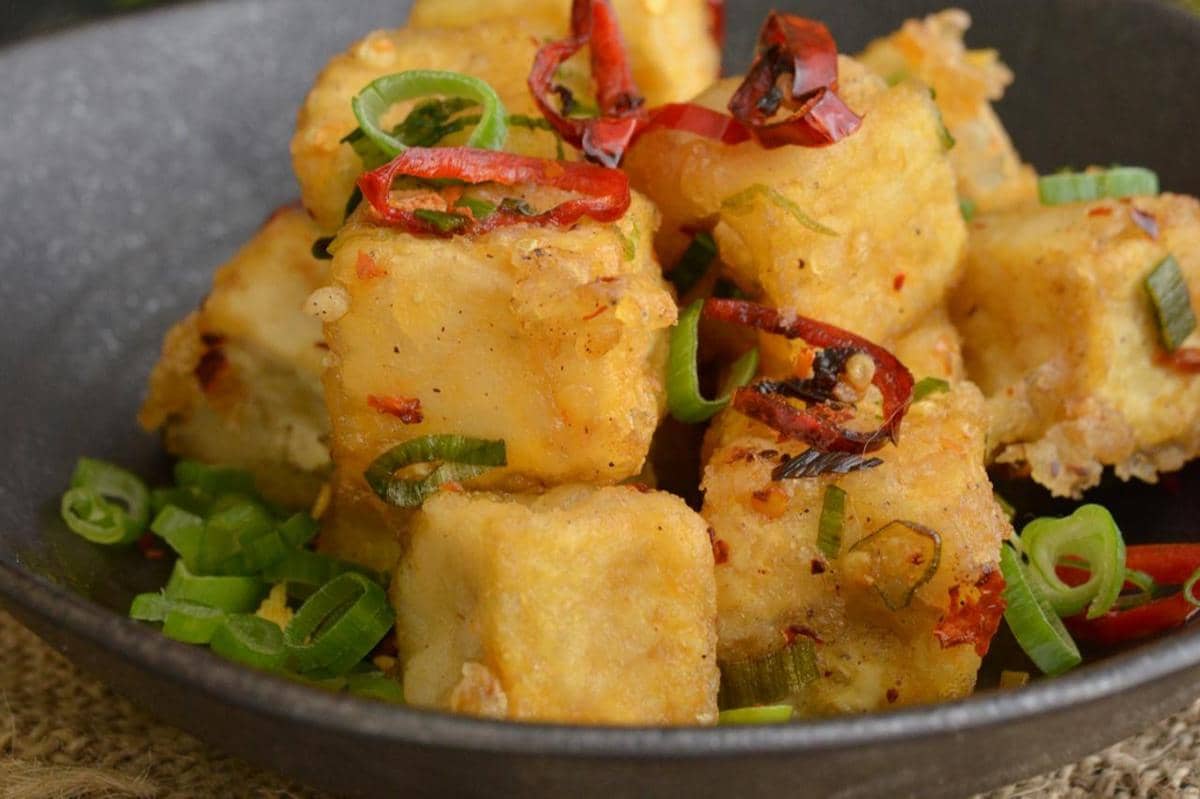 ilustrasi tahu cabai garam crispy