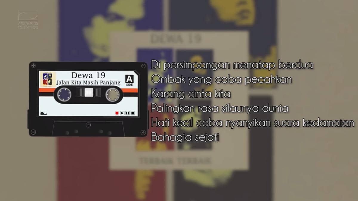 cuplikan video lirik "Jalan Kita Masih Panjang"