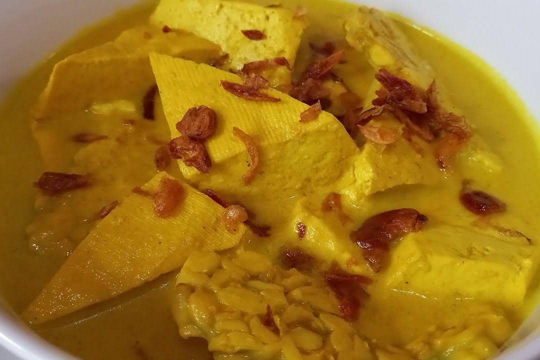 ilustrasi terik tahu santan gurih