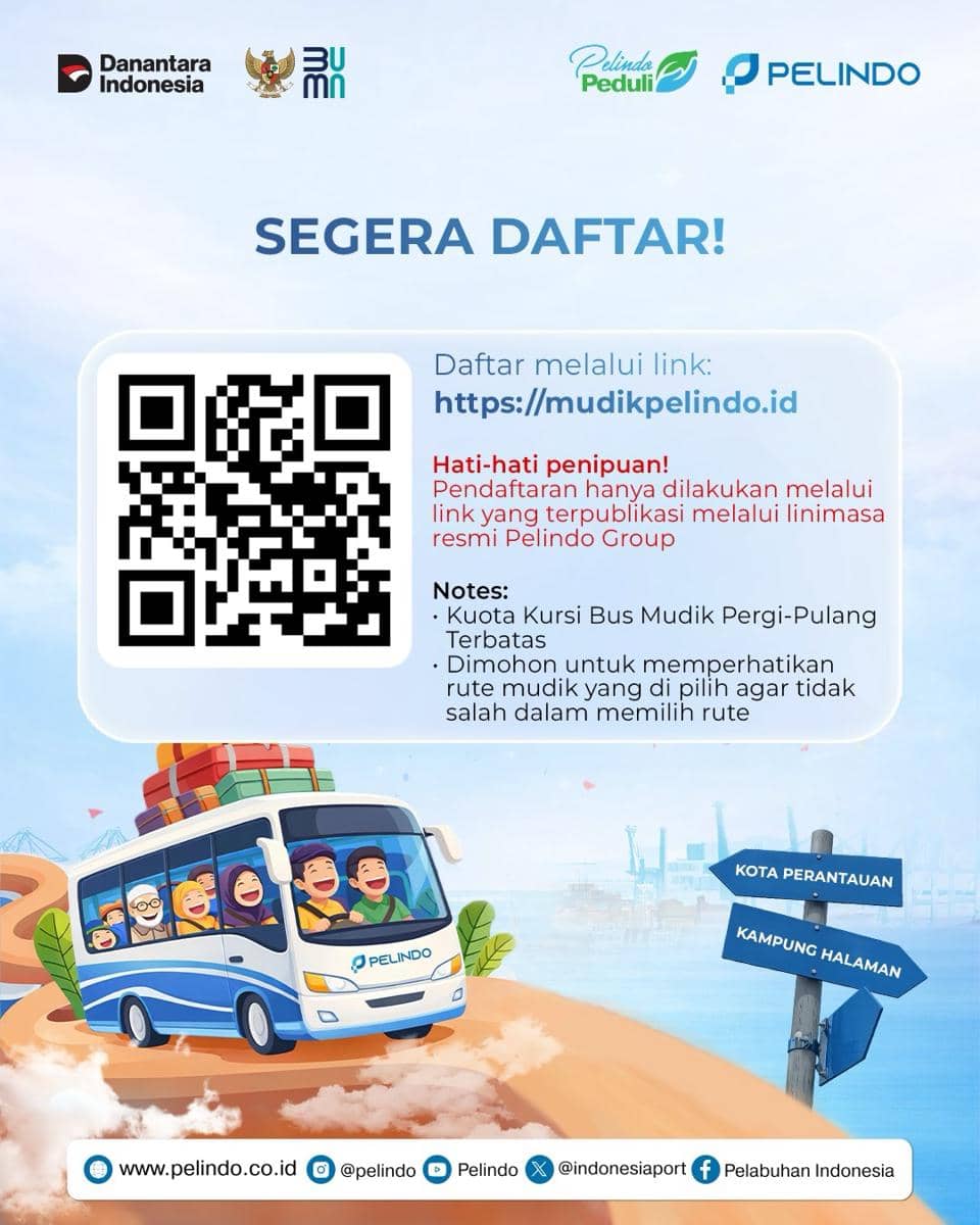 mudik gratis Pelindo