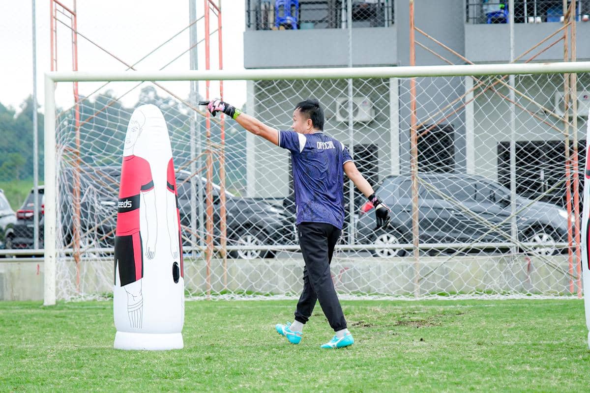 kendal tornado fc, ktfc latihan, kiper ktfc, joice sorongan