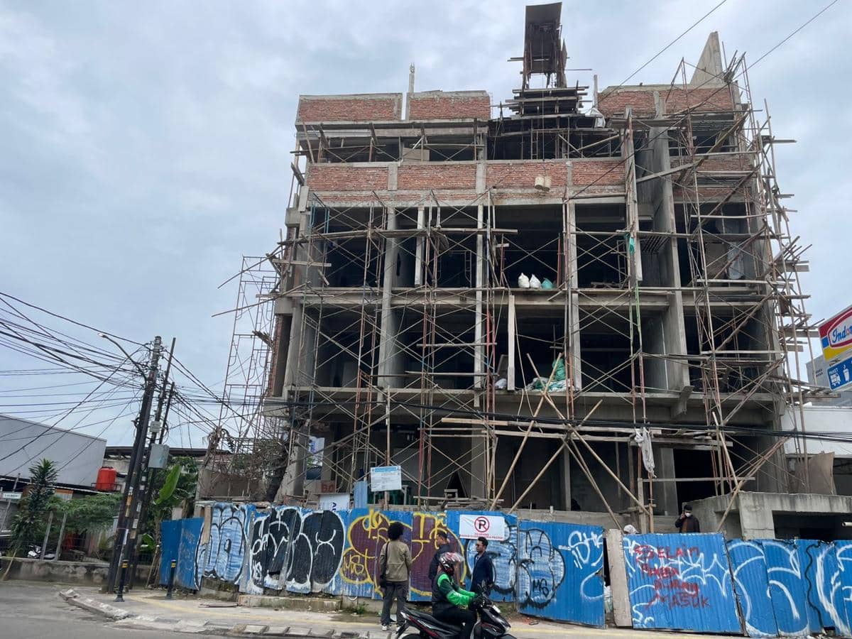 DCKTR Sidak Pembangunan Gedung di Serpong, Diduga Tak Sesuai PBG