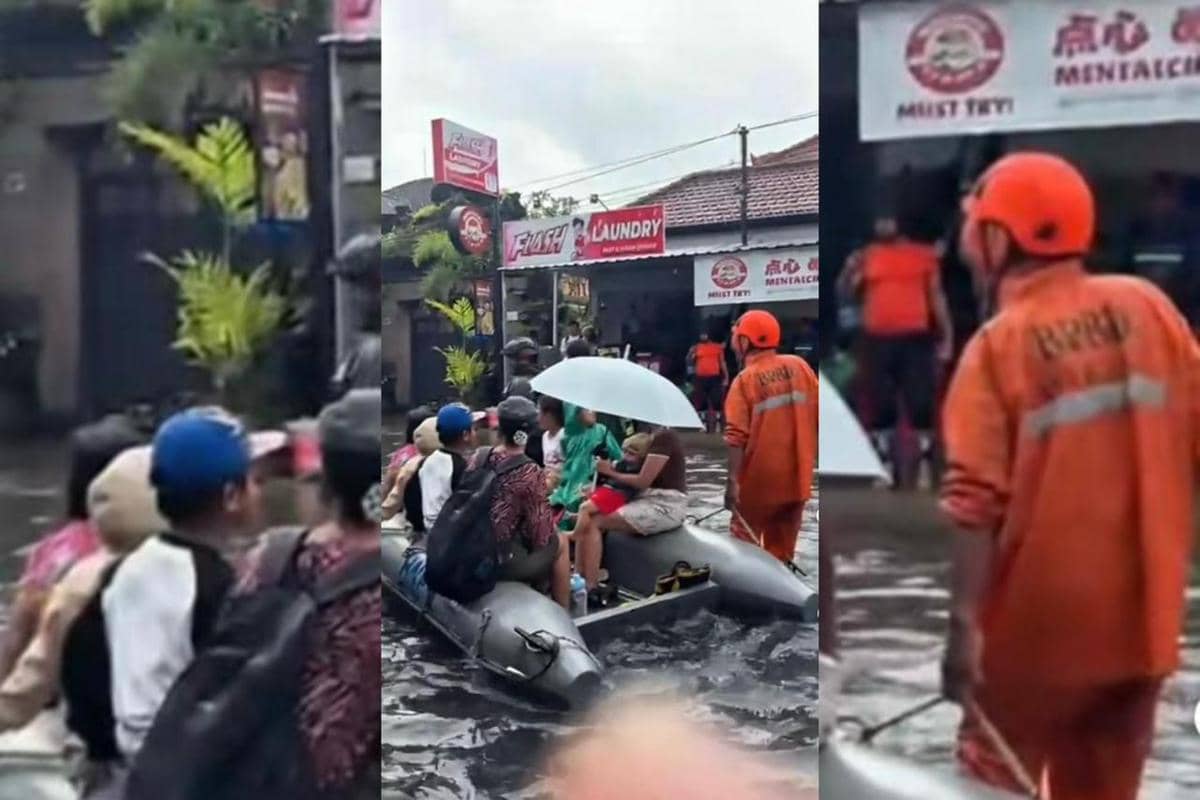 Titik Lokasi Banjir di Denpasar dan Sekitarnya 24 Februari 2026