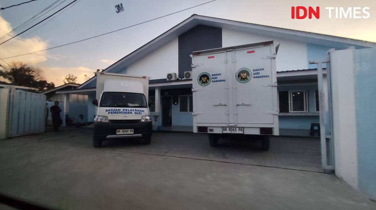 Salah satu dapur MBG di Kabupaten Langkat (IDN Times/ Bambang Suhandoko)