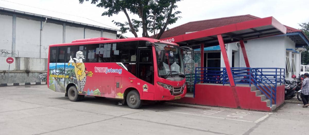 Gubug Grobogan Banjir, Penumpang Bus Trans Jateng Drop 47 Persen