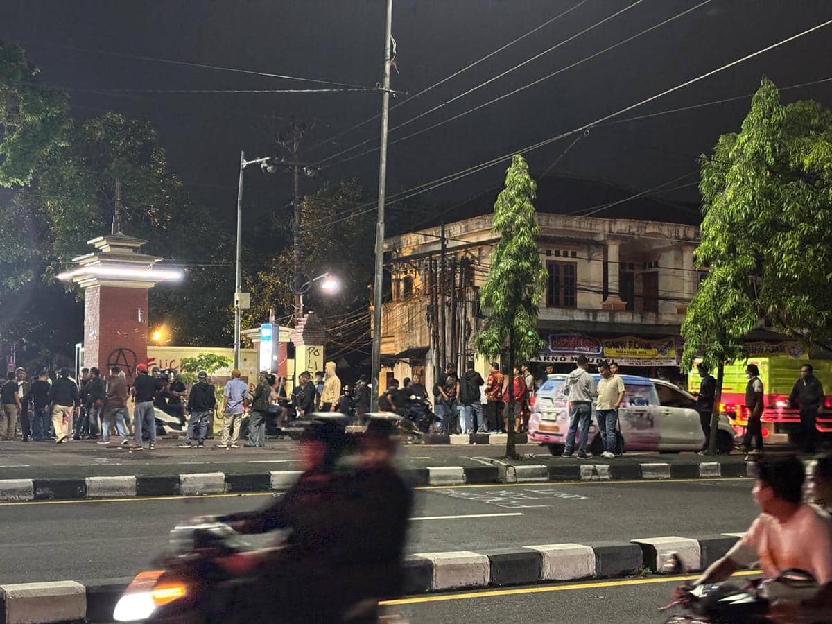 Peserta Aksi di Mapolda DIY "Diusir" Sekelompok Orang