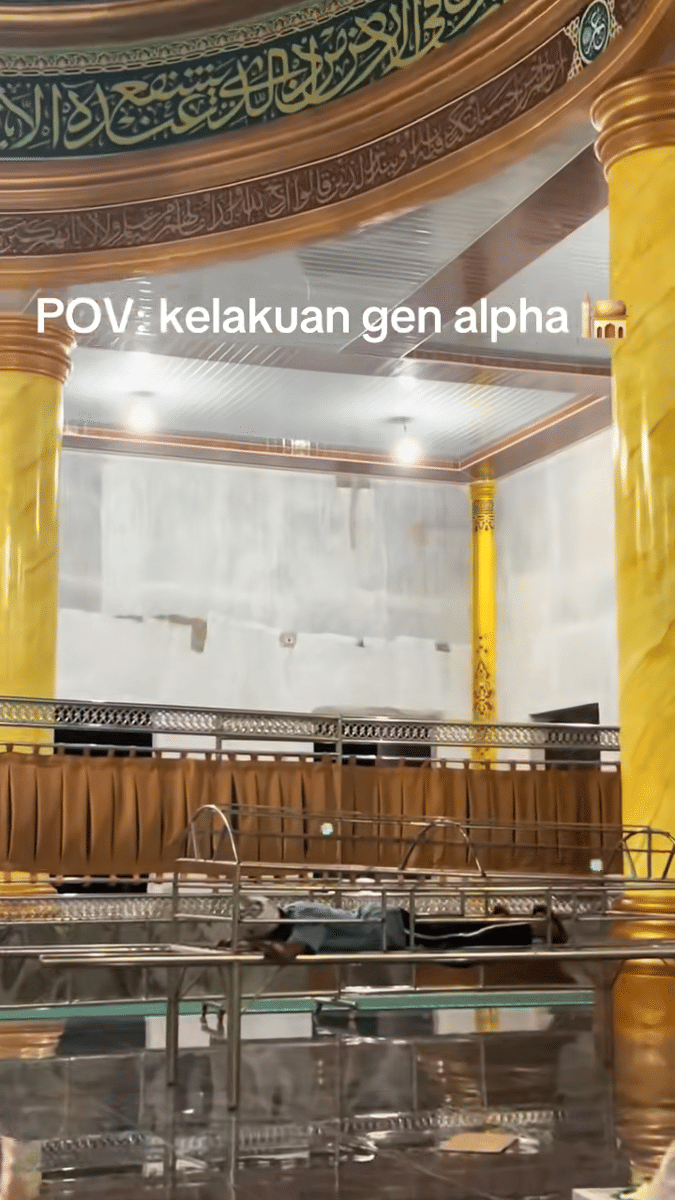 meme Gen Alpha ikut puasa