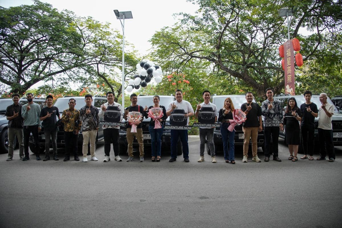 Serah terima Jetour T2 ke konsumen di Batam (Jetour)