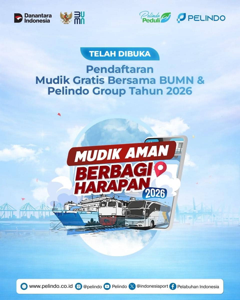 mudik gratis Pelindo