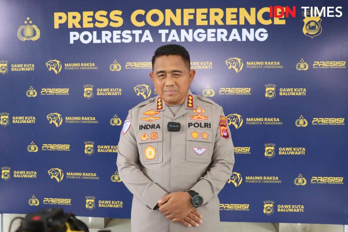 Kapolresta Tangerang, Kombes Pol Indra Waspada