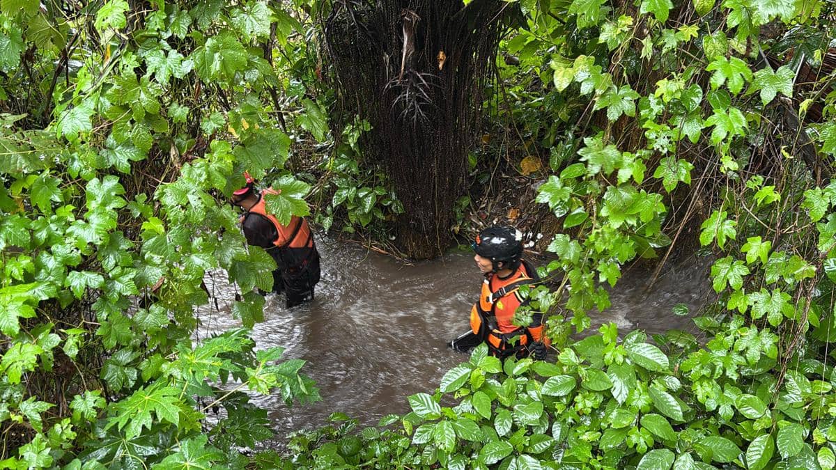 Balita di Lotim Hilang Hanyut di Saluran Drainase saat Bermain Hujan