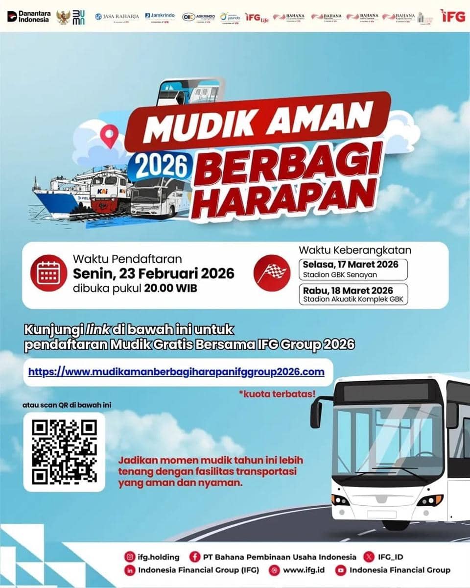 mudik gratis Askrindo 