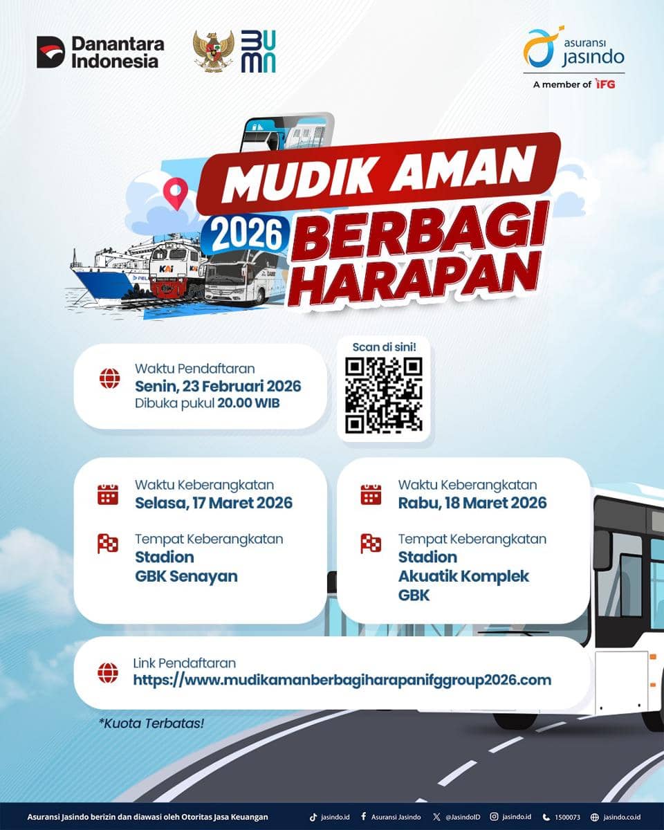 mudik gratis Jasindo