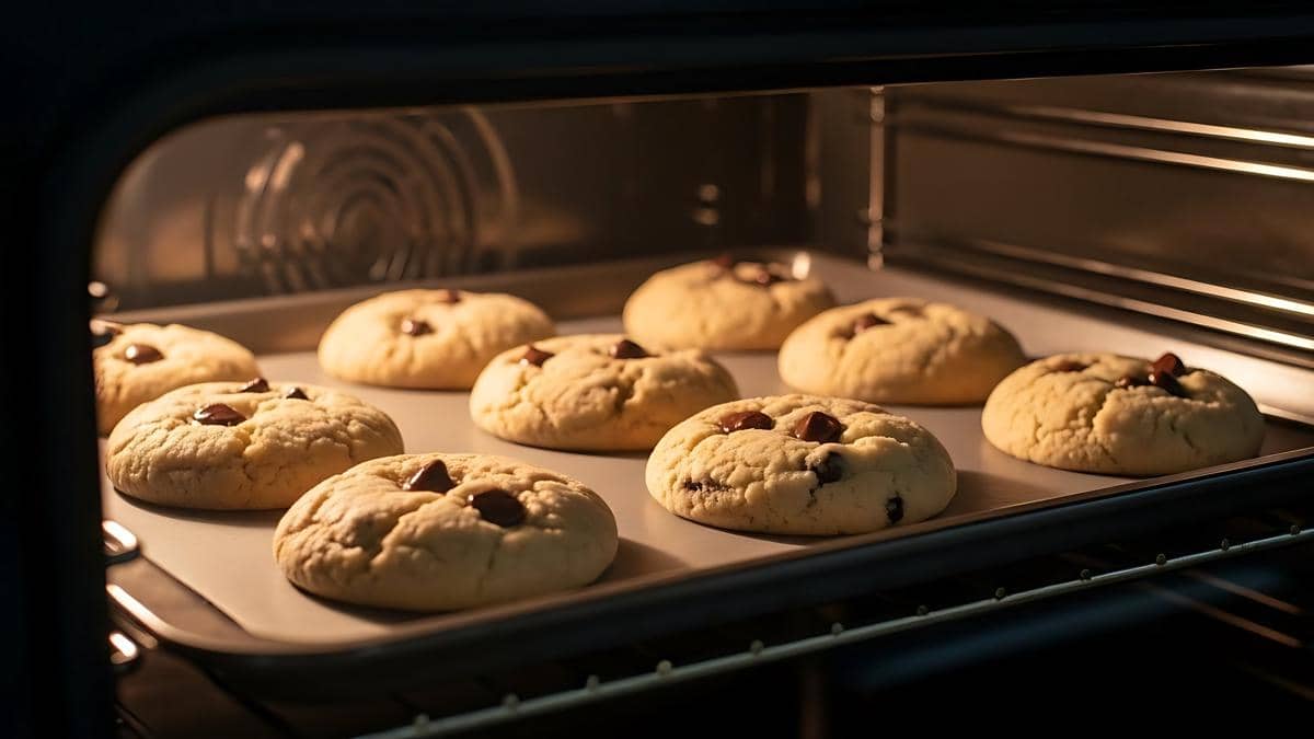 ilustrasi panggang adonan