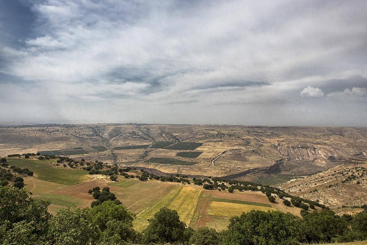 Lokasi terjadinya Perang Yarmuk
