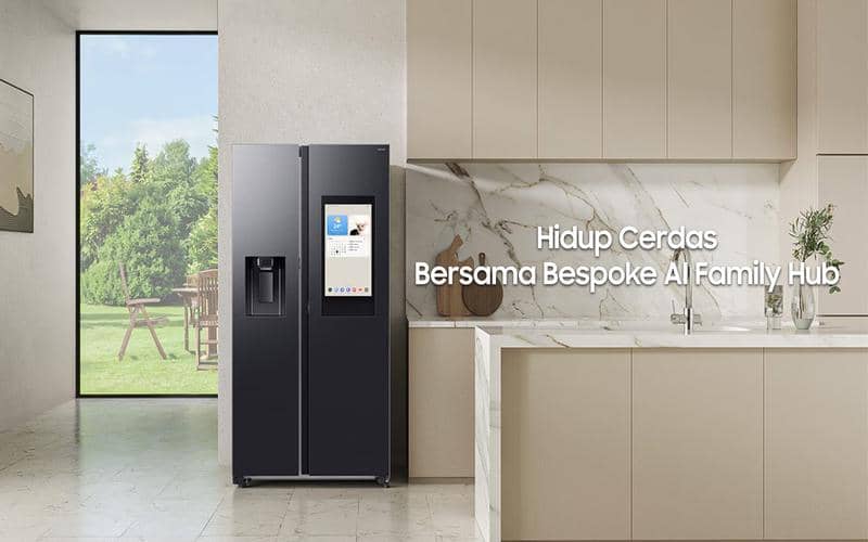 Sambut Ramadan, Samsung Rilis Kulkas Bespoke AI dengan Family Hub