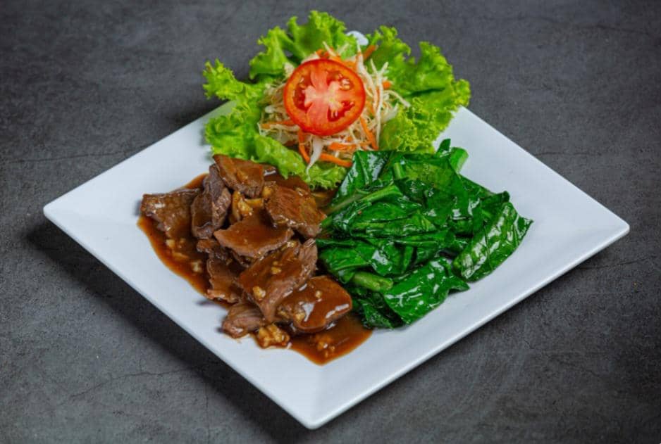 ilustrasi beef slice lada hitam