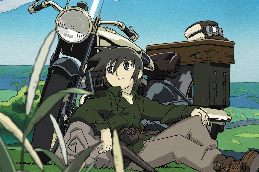 adegan dalam anime Kino's Journey