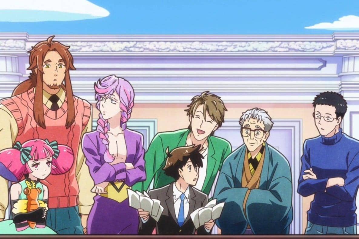 adegan dalam anime Heaven's Design Team