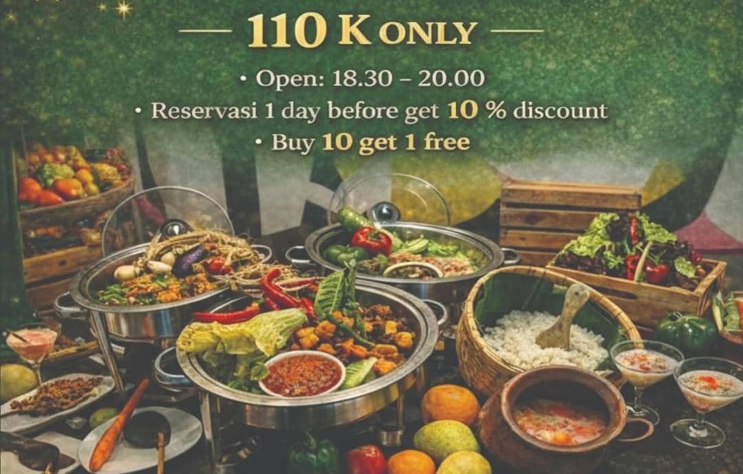 Bukber di Bed Rock Hotel.