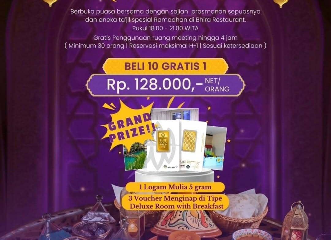 Bukber di Quest Hotel SAN Denpasar. 