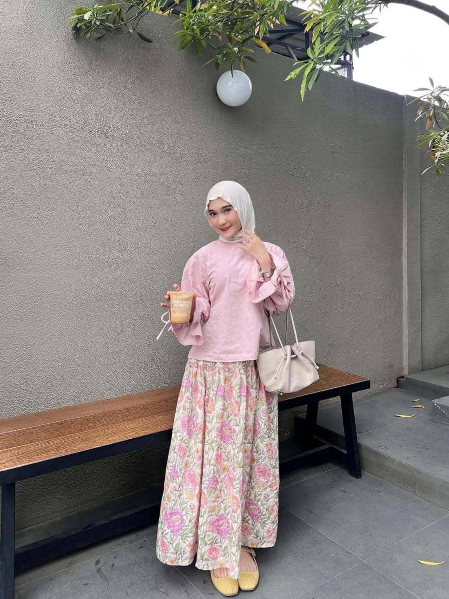 OOTD Bukber Girly ala Cut Indah Sundari
