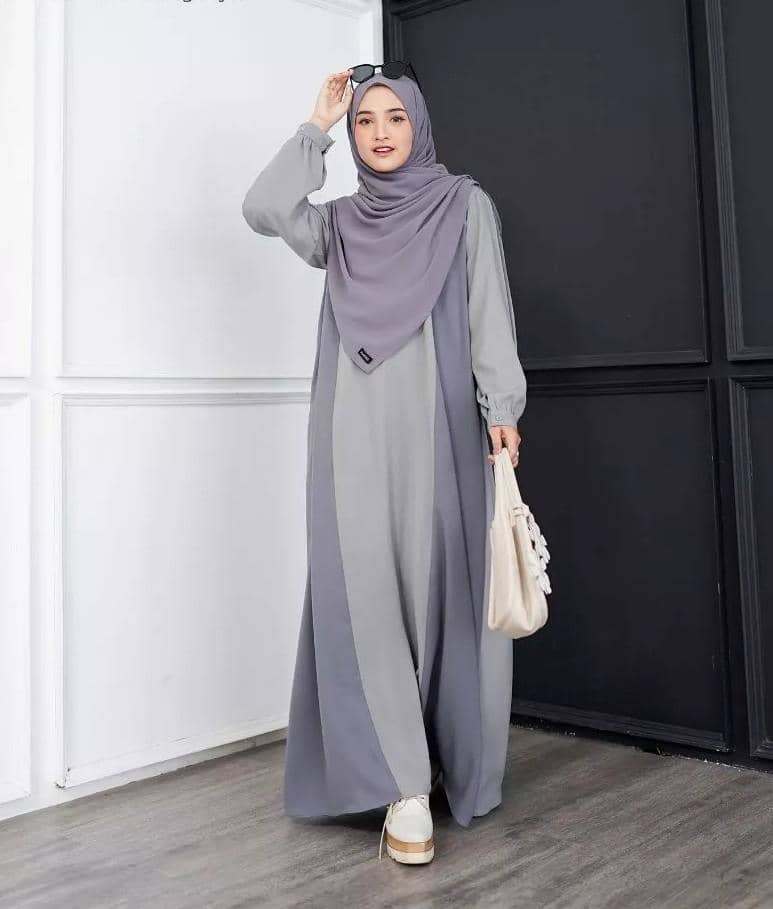 gamis lebaran 2026 untuk cewek petite