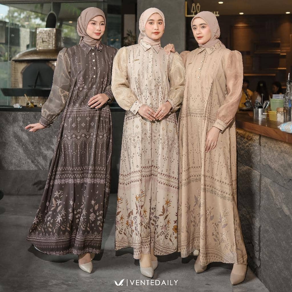 Ventedaily - Andira Maxy Exclusive Gamis 