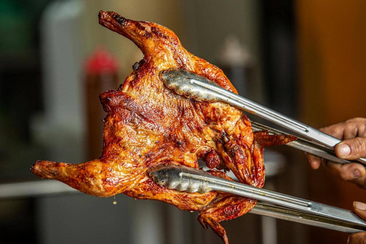 ilustrasi ayam bakar 