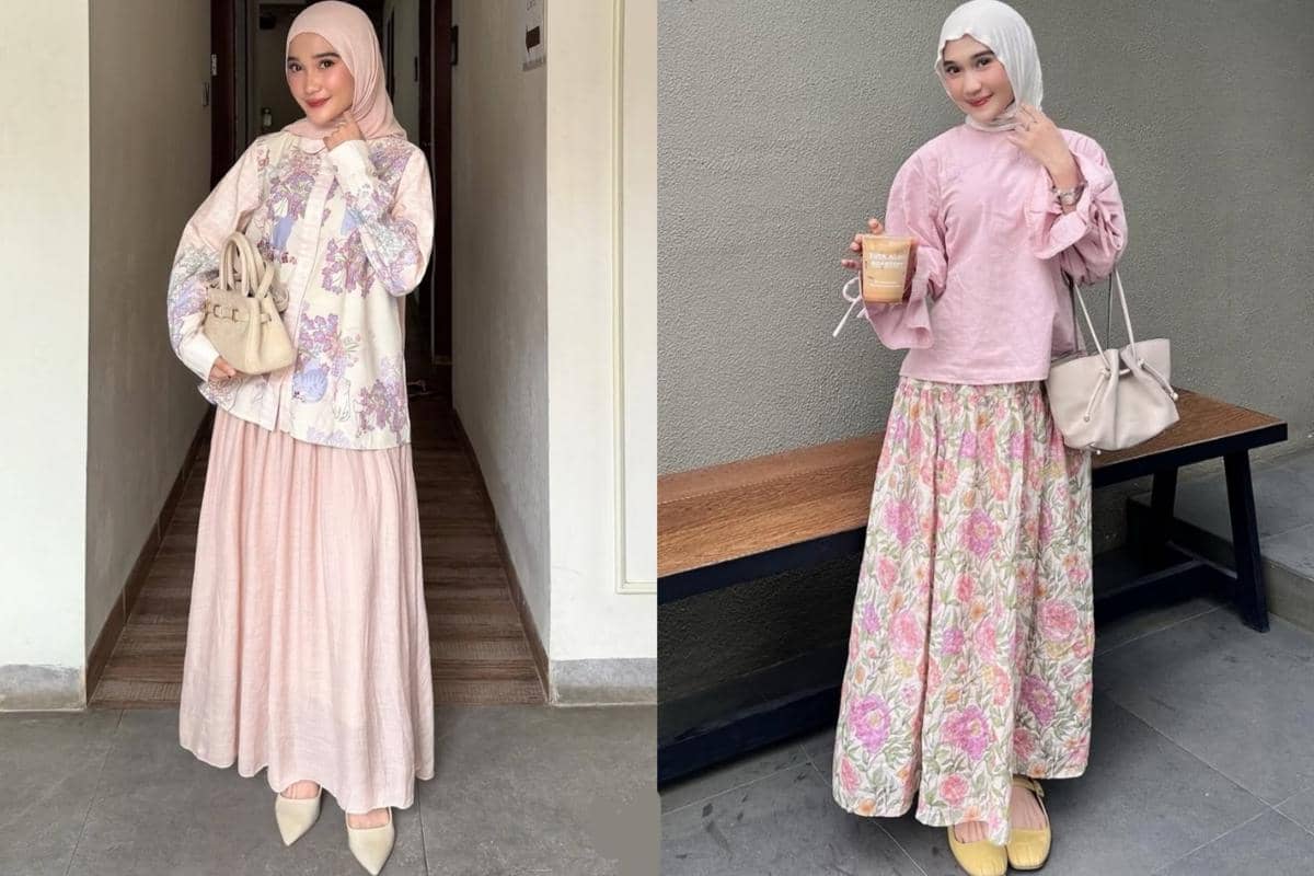 7 Ide Outfit Bukber Nuansa Girly ala Cut Indah Sundari, Tampil Manis!