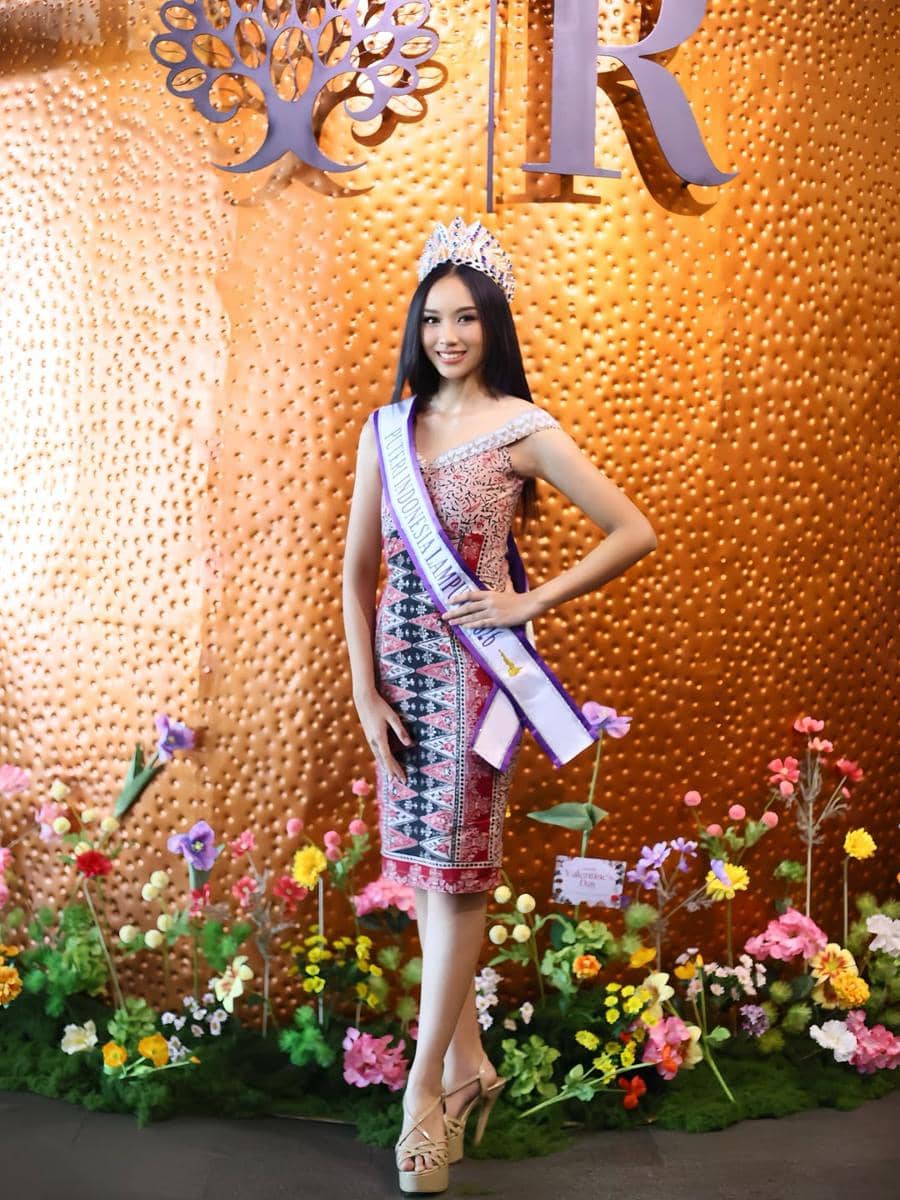 potret Agita Nazara, Puteri Indonesia Lampung 2026