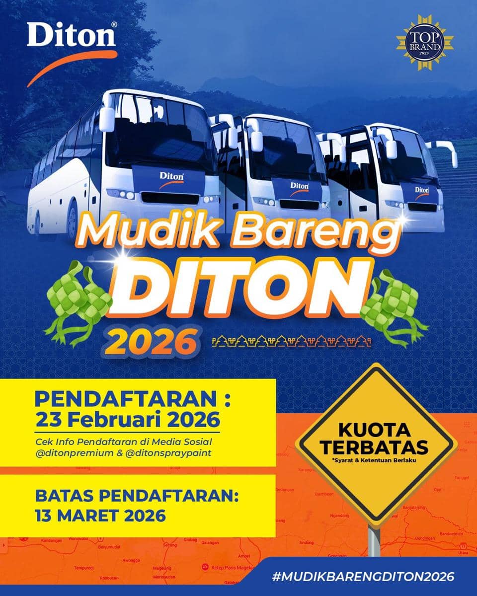 mudik gratis Diton