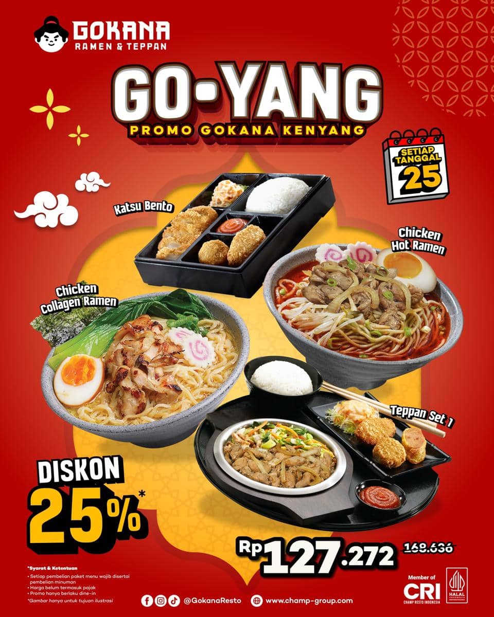 Promo gajian di Gokana Februari 2026