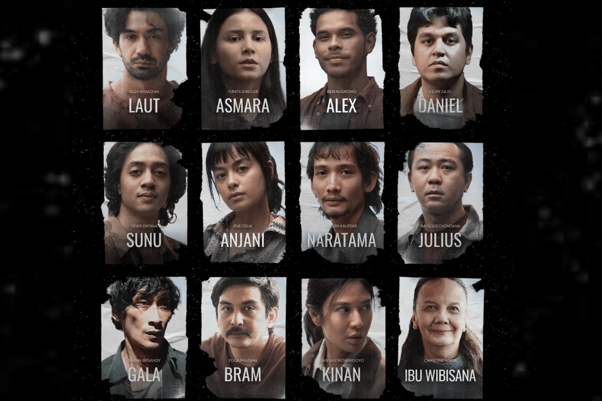 Daftar Pemain Film Laut Bercerita, Reza Rahadian sampai Christine Hakim 