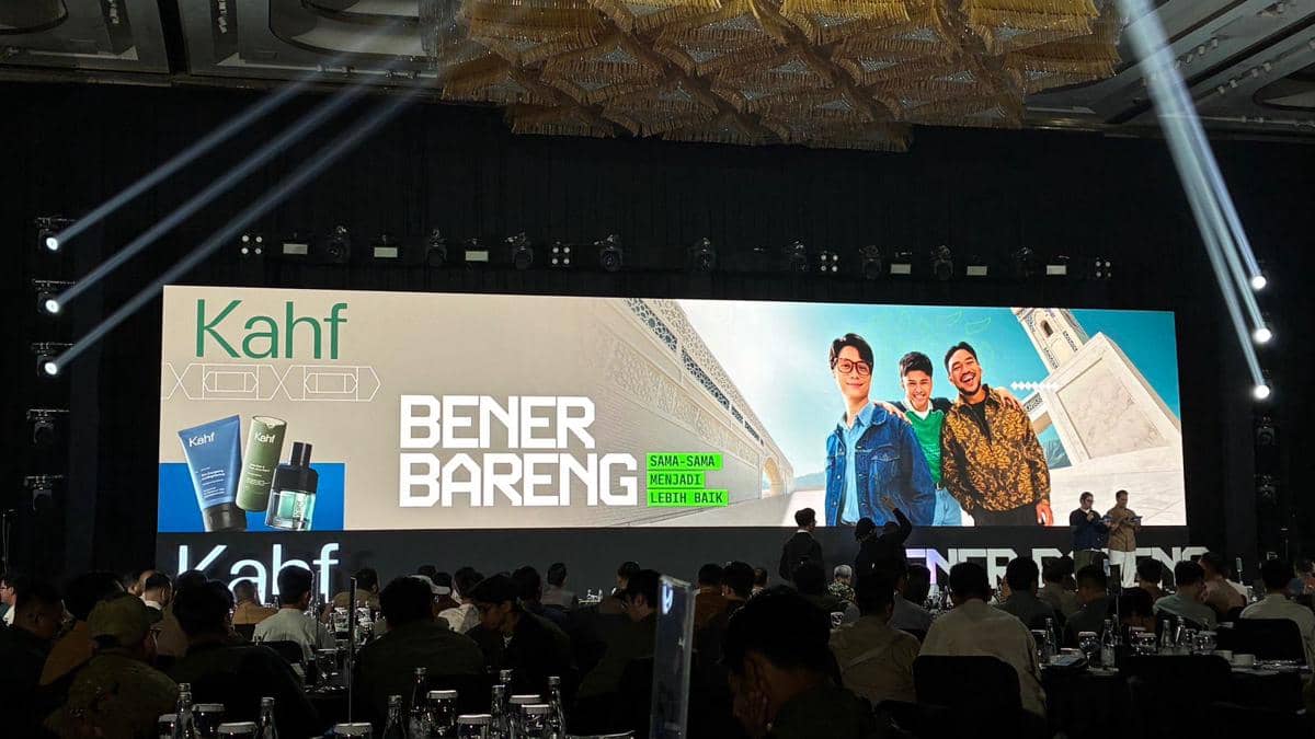 Kahf Ajak Pria Indonesia Konsisten Lewat Gerakan Bener Bareng