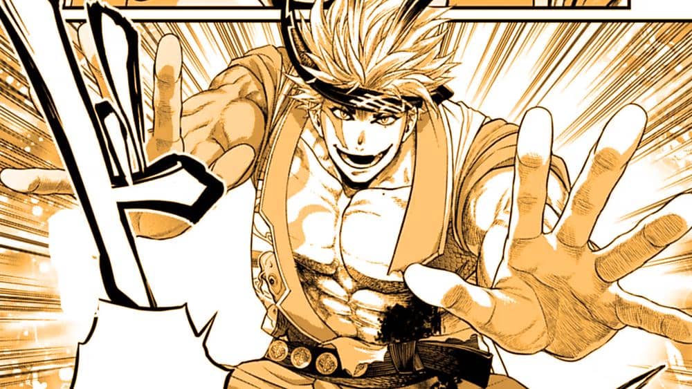 Kintoki menantang Odin dengan menerima serangan selanjutnya - Record of Ragnarok